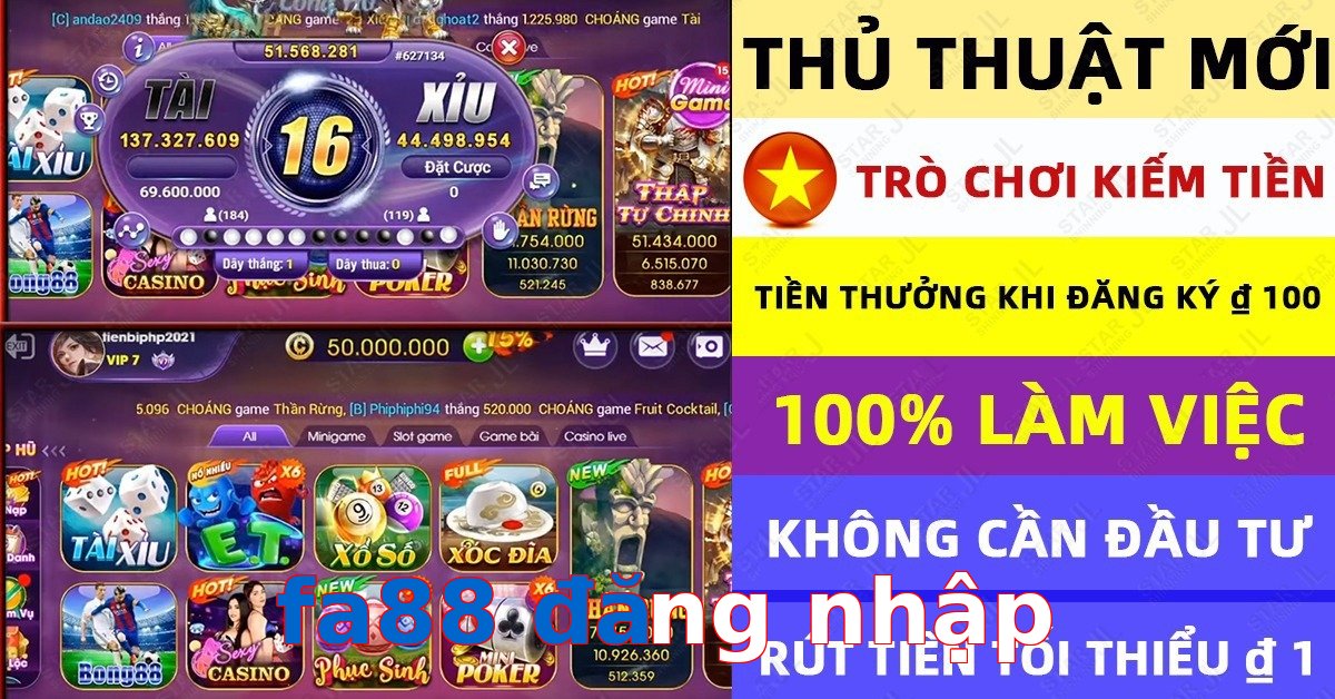 fa88 đăng nhập